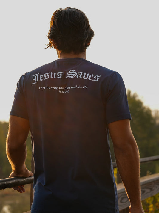 Jesus Saves Performance Tee