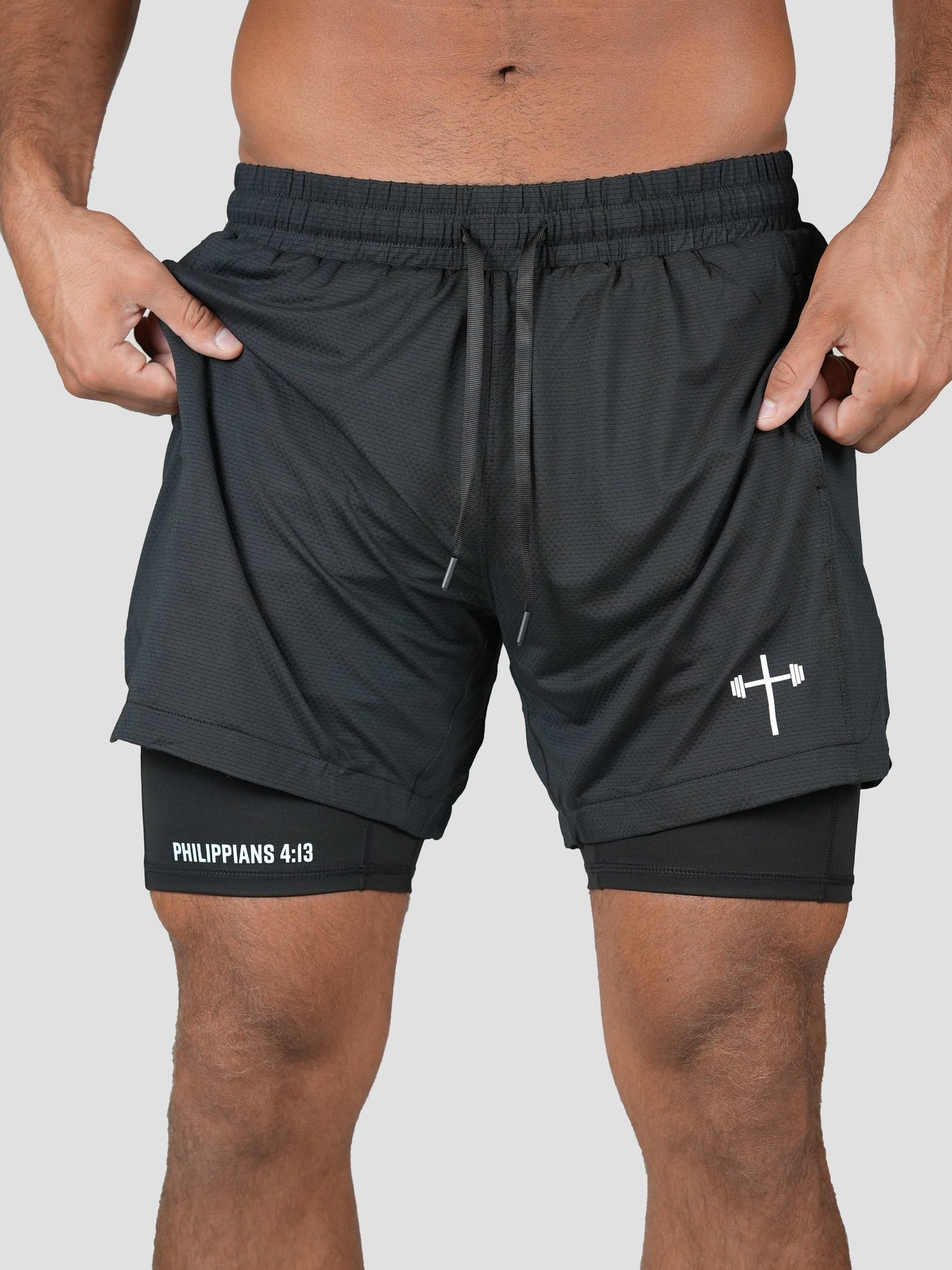 Phil 4:13 Liner Shorts