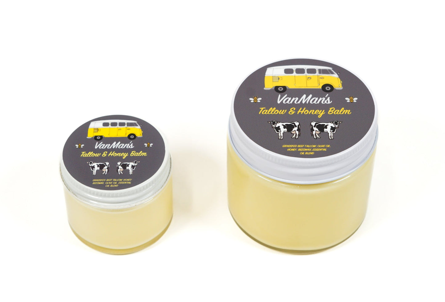 VanMan's Tallow & Honey Balm - Jumbo 6 oz