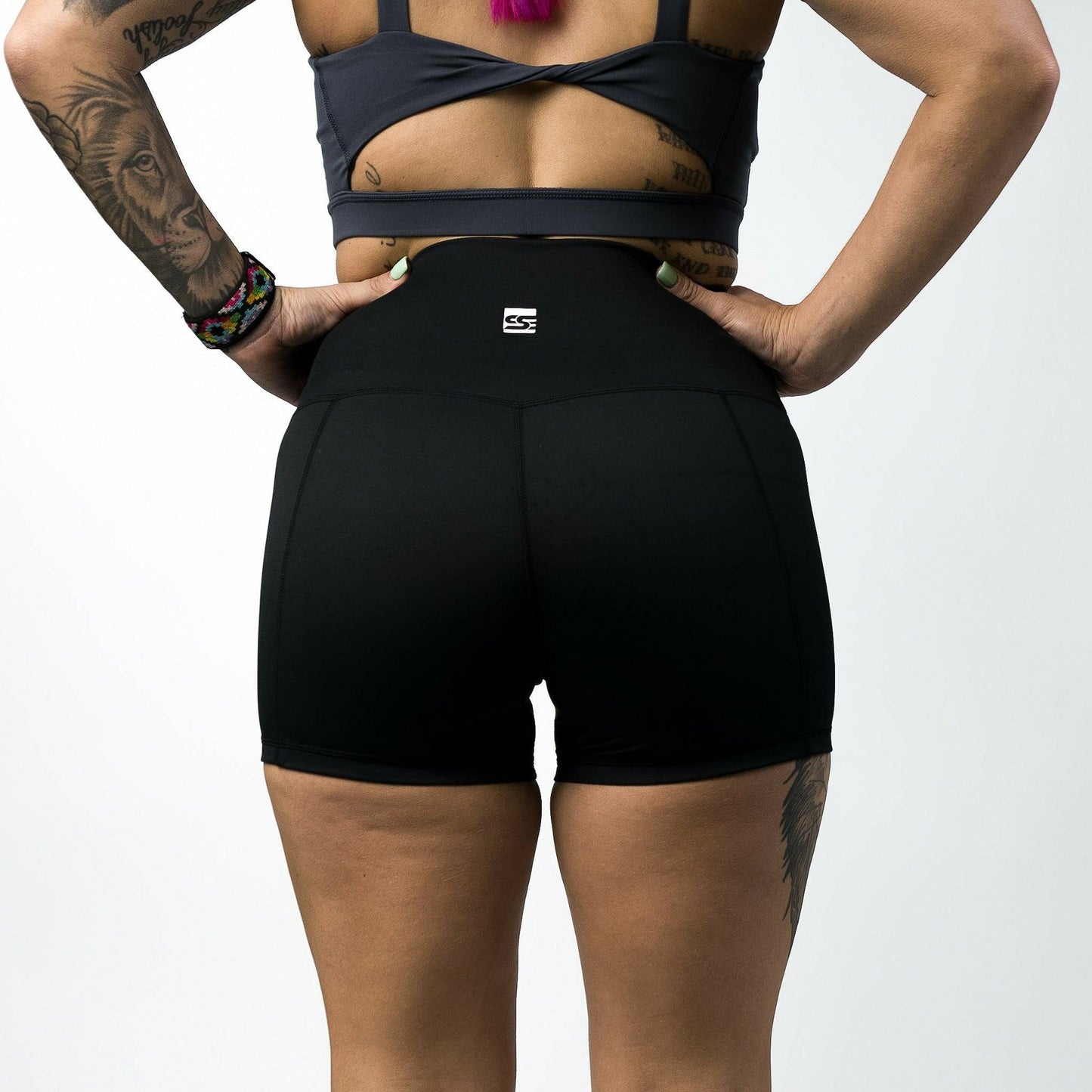 HIGH WAISTED LADIES V1 COMPRESSION SHORTS - SEXY YET SAVAGE COLLECTION