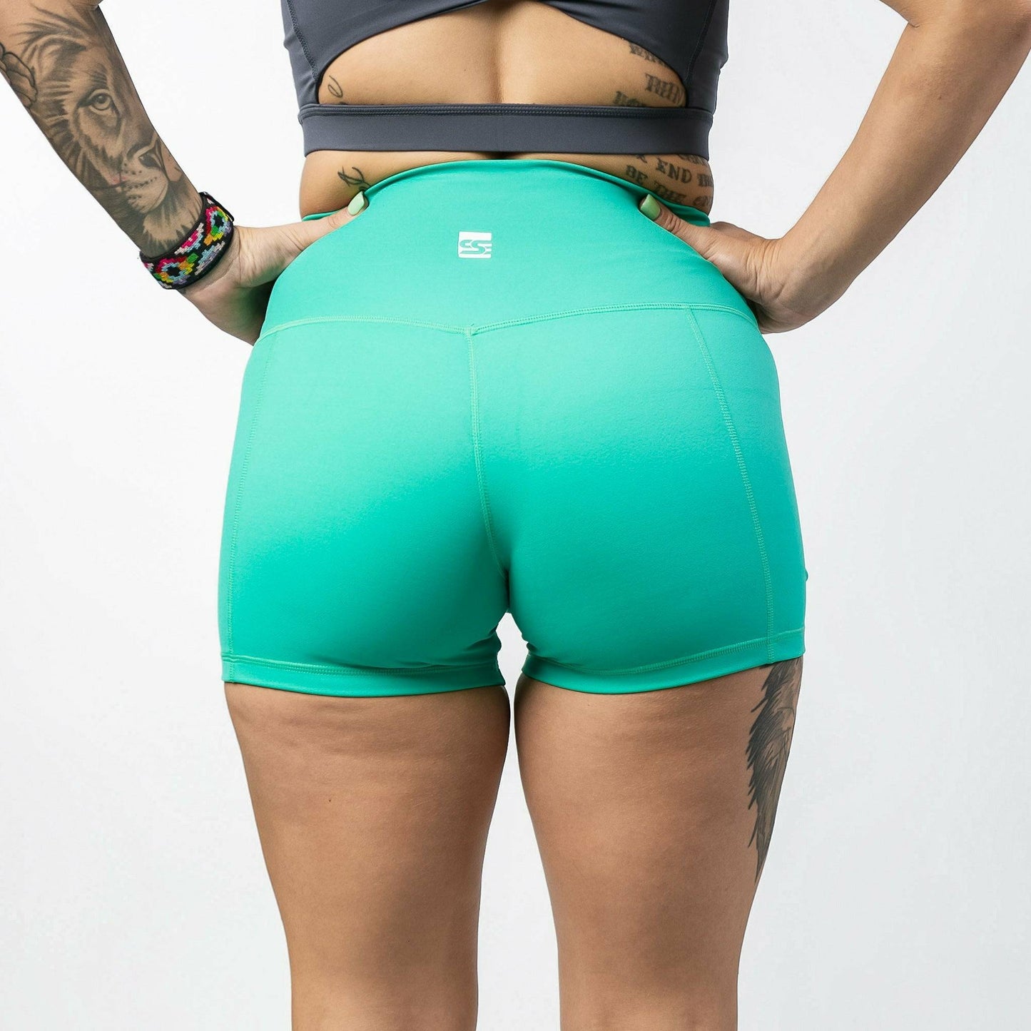 HIGH WAISTED LADIES V1 COMPRESSION SHORTS - SEXY YET SAVAGE COLLECTION