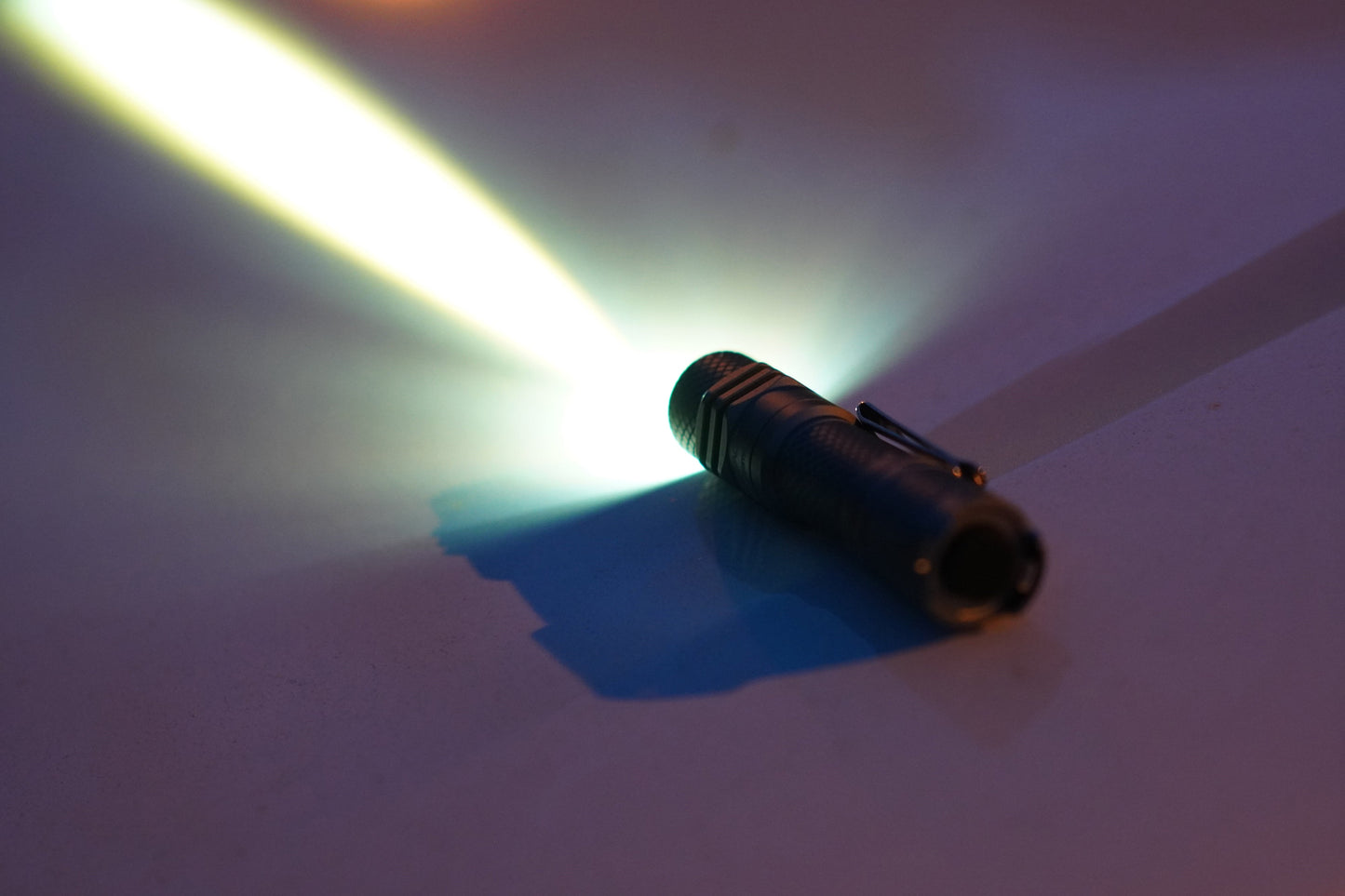 Mini LEP Cosmos - Laser Flashlight 14500 By Maratac® - Gray