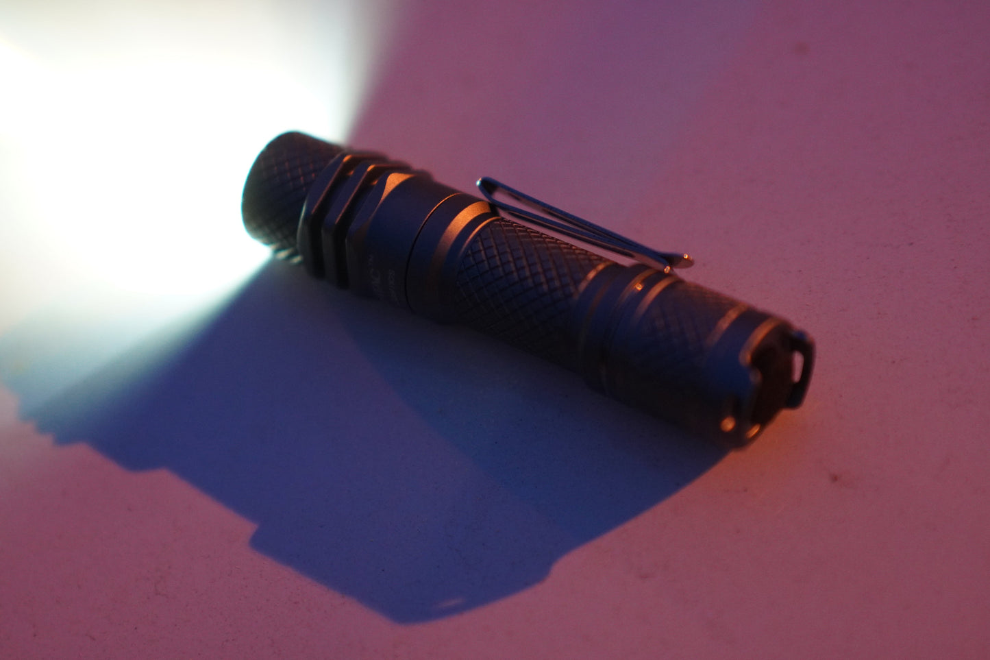 Mini LEP Cosmos - Laser Flashlight 14500 By Maratac® - Gray