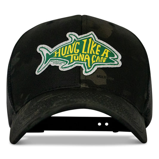 Hung Like A Tuna Can Snapback Hat