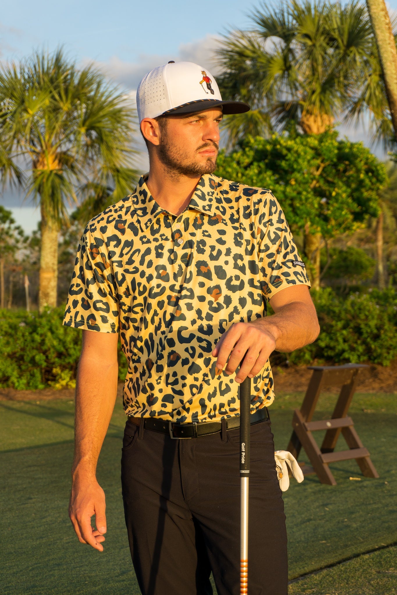 Cheetah Leopard Polo