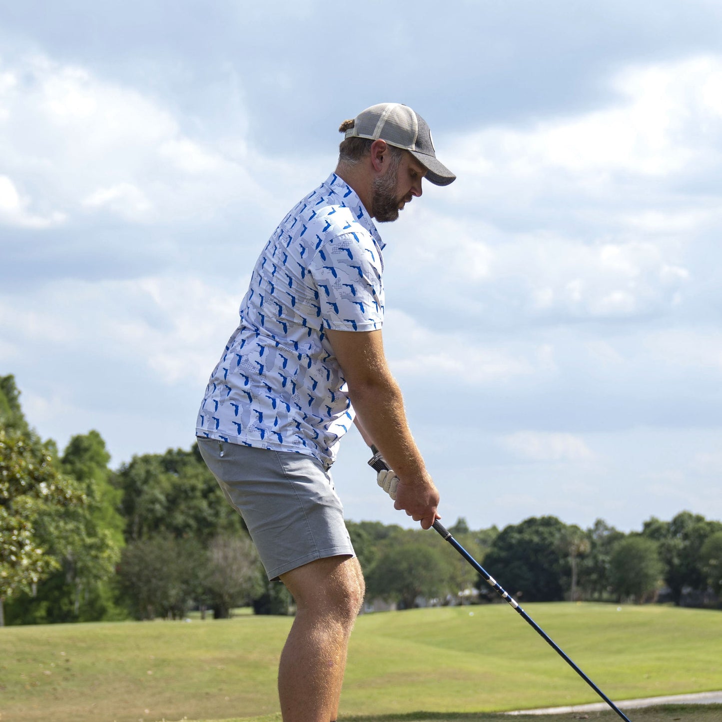 Florida Camo - The Gator Polo