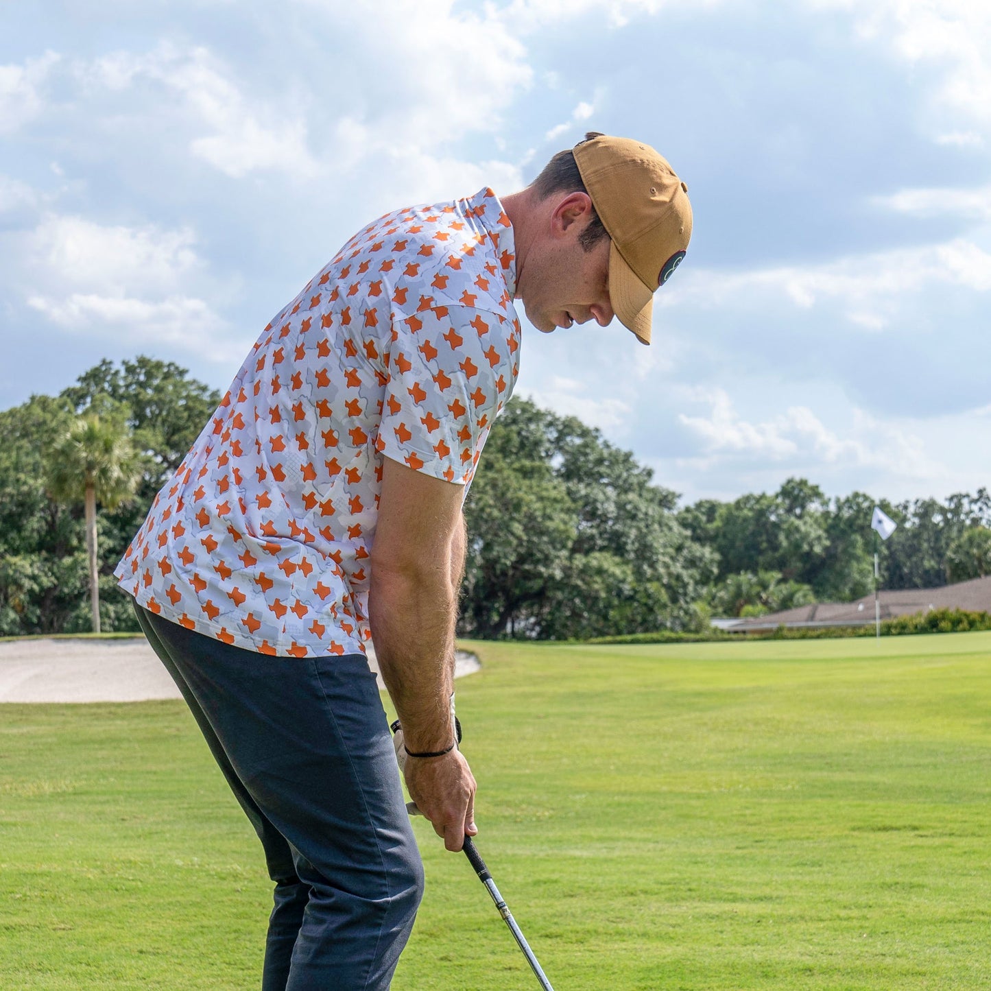 Texas Camo - The Longhorn Polo