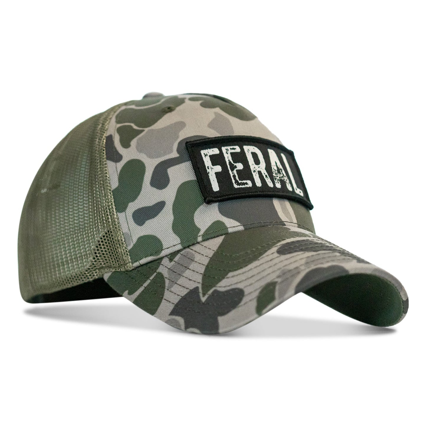 Feral Vintaged Patch Snapback Hat