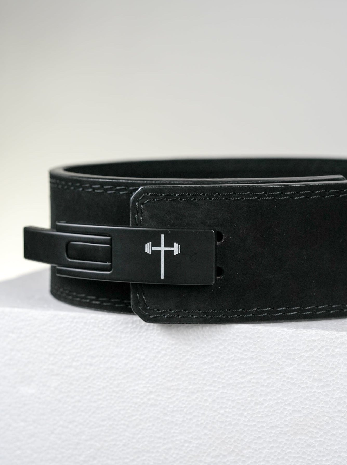 Cross 10MM Lever Suede Belt