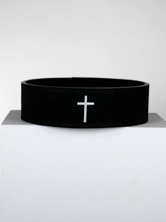 Cross 10MM Lever Suede Belt