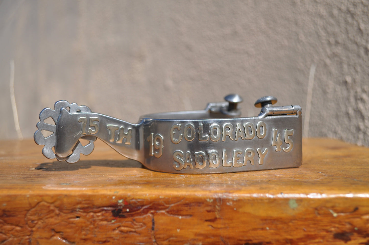 Colorado Saddlery Collectable Anniversary Spurs