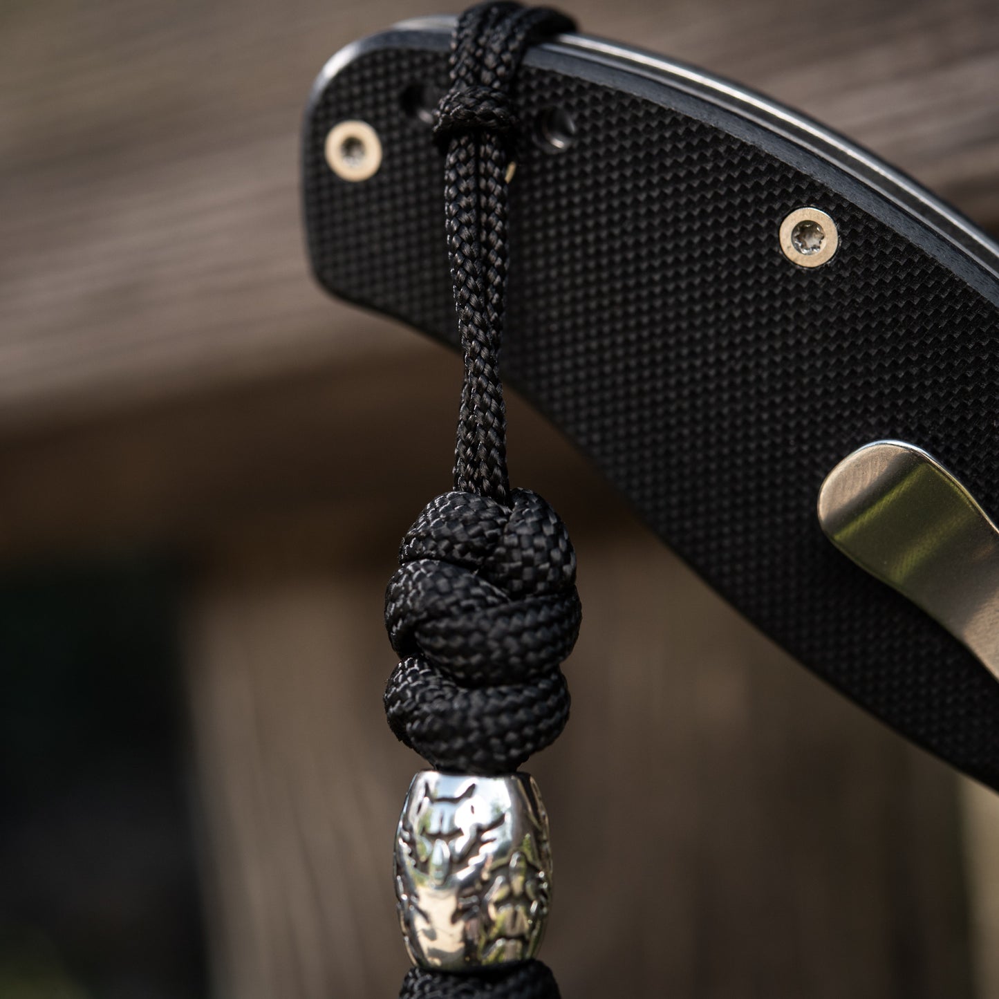 M-Tac Knife Lanyard Zeus Stainless Steel