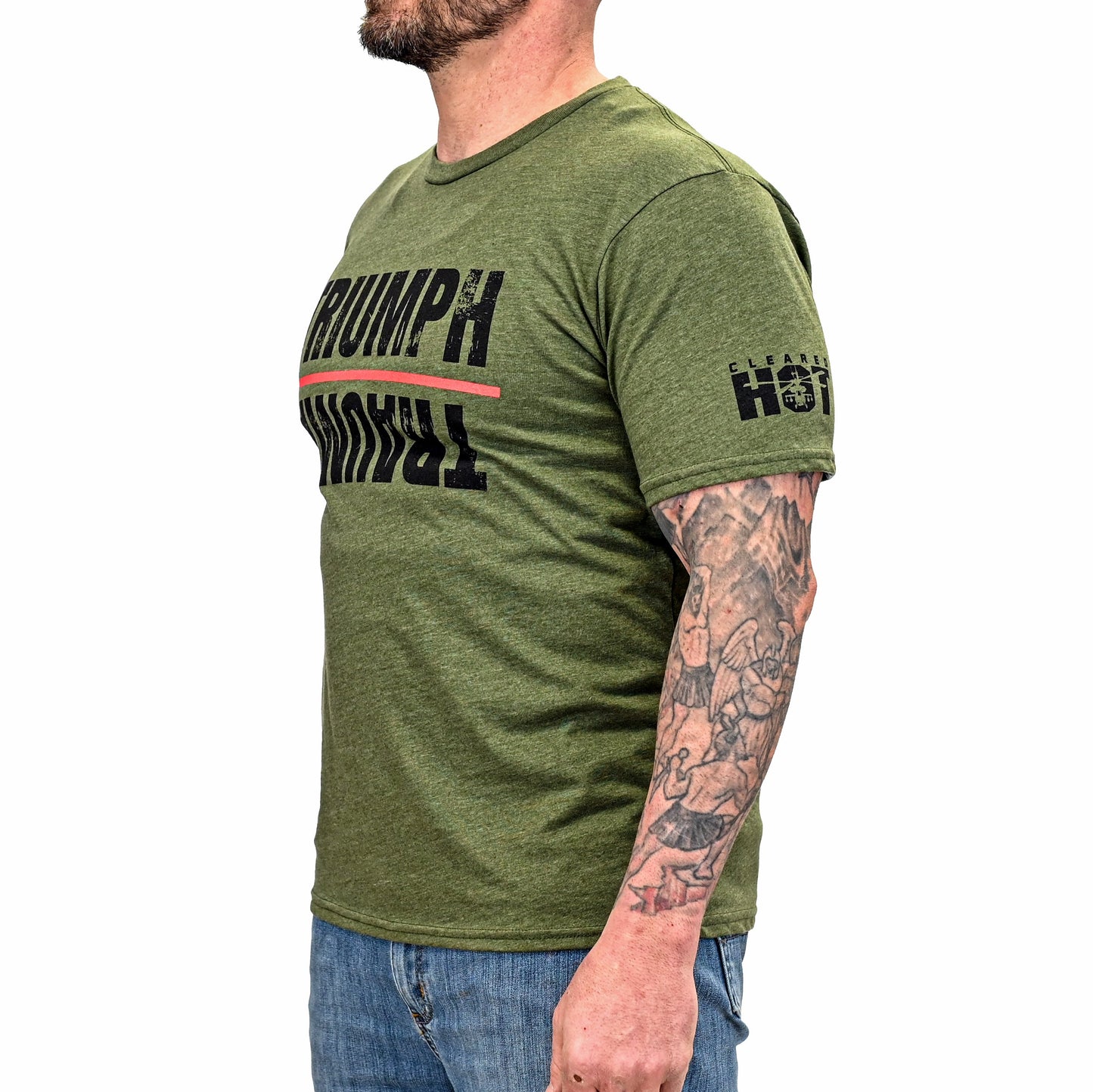 Men's Cleared Hot "Triumph Over Trauma" T-shirt