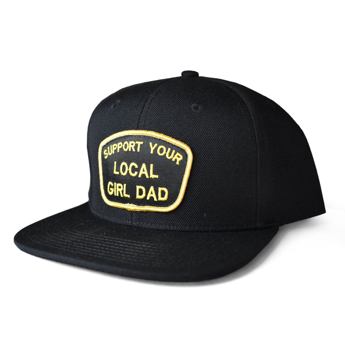 Support Your Local Girl Dad Patch Hat