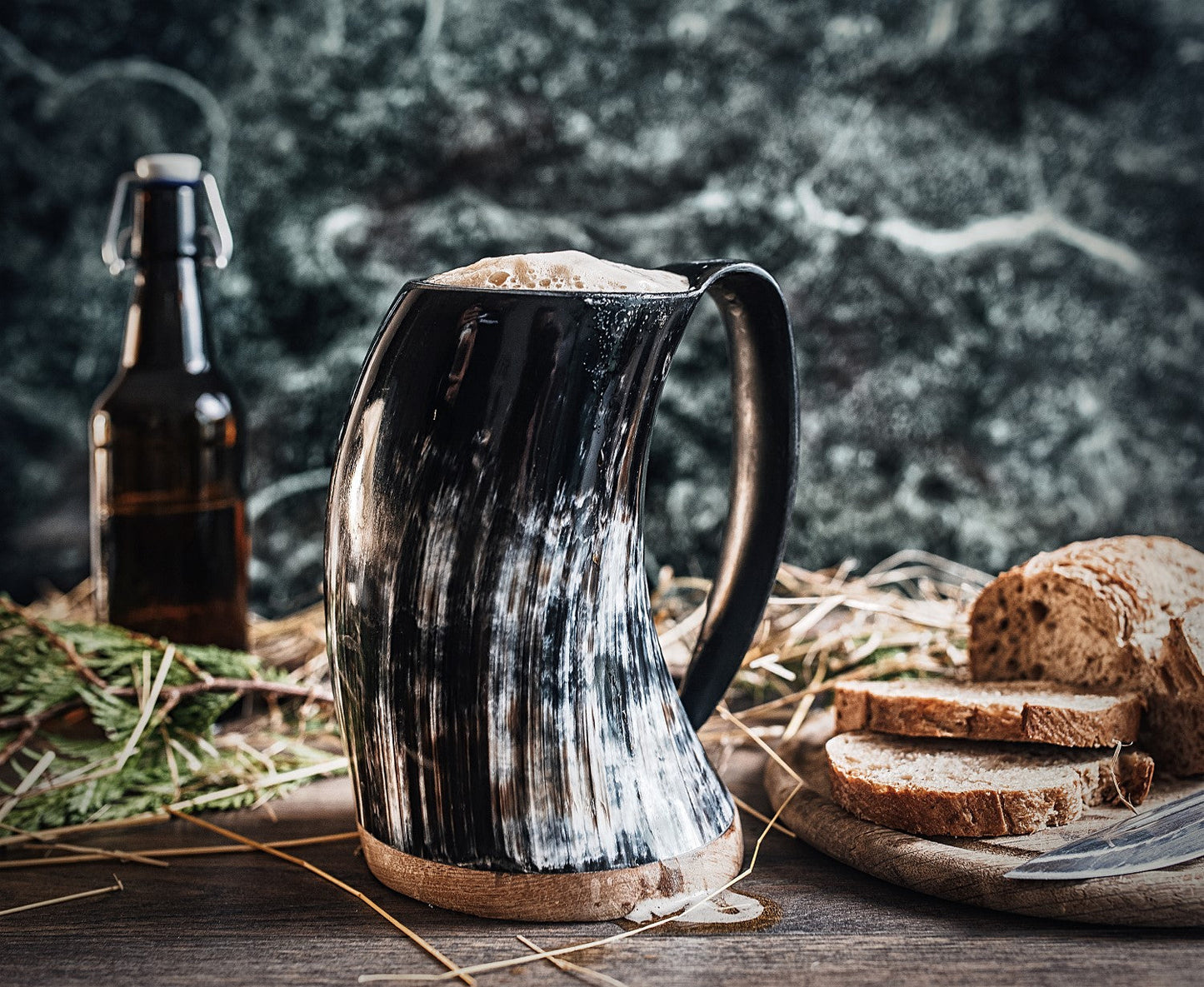 Horn Tankard Mug