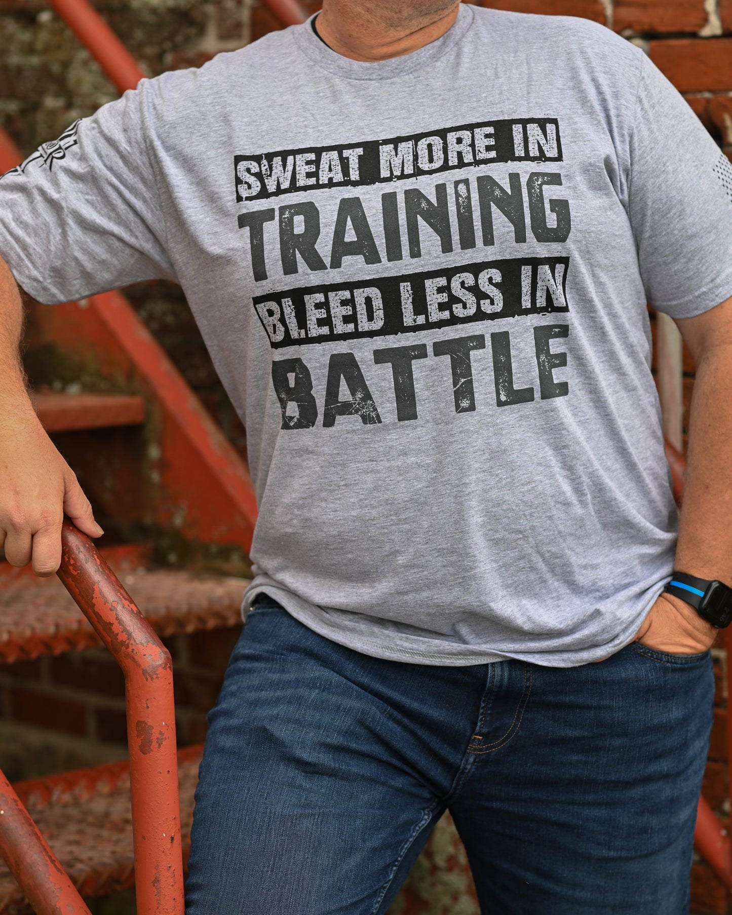 Sweat More In Training