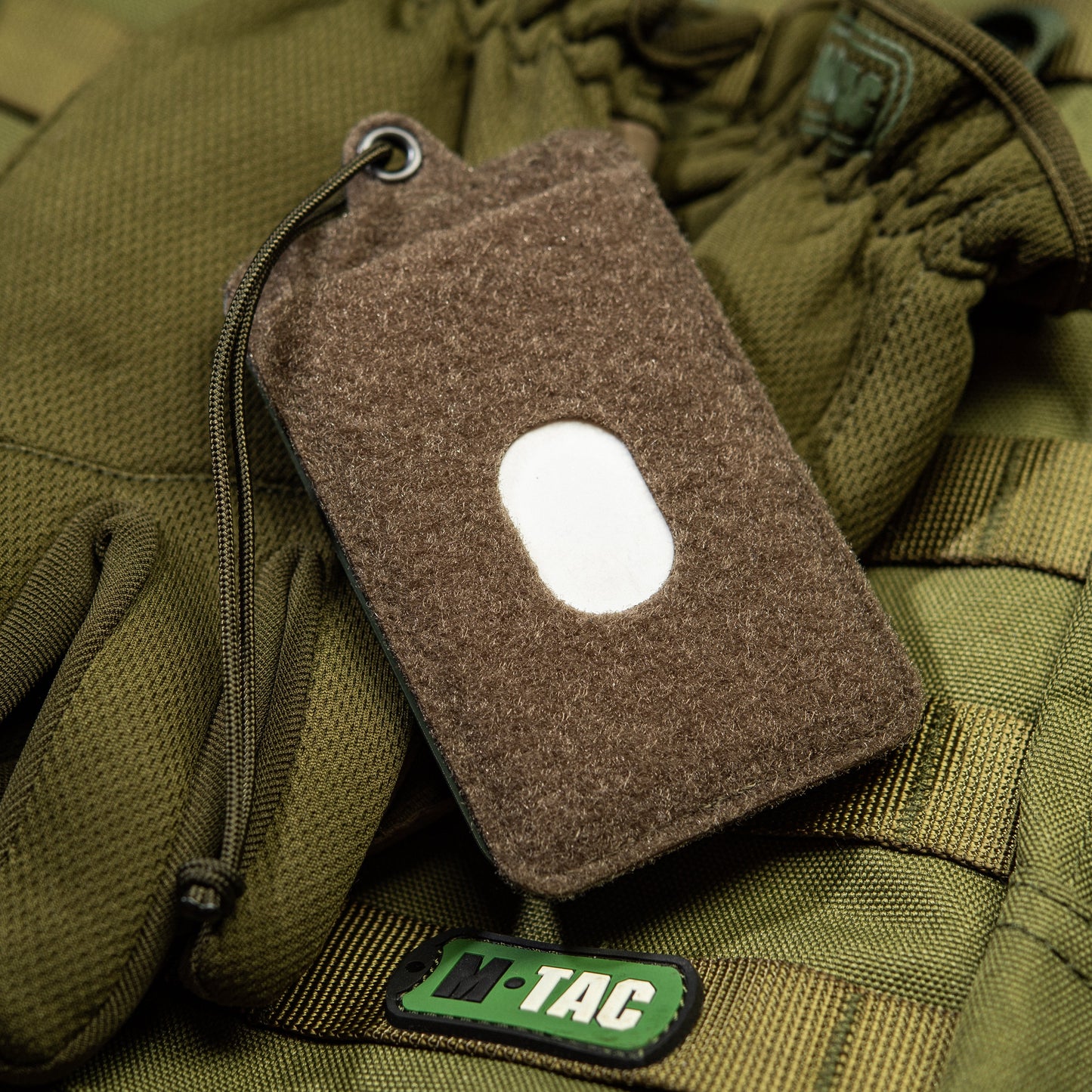 M-Tac Tactical Badge Holder Hook Surface Hanging ID Card Case