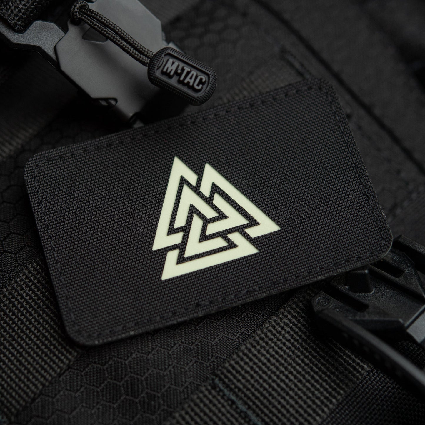 M-Tac patch Valknut horizontal Laser Cut