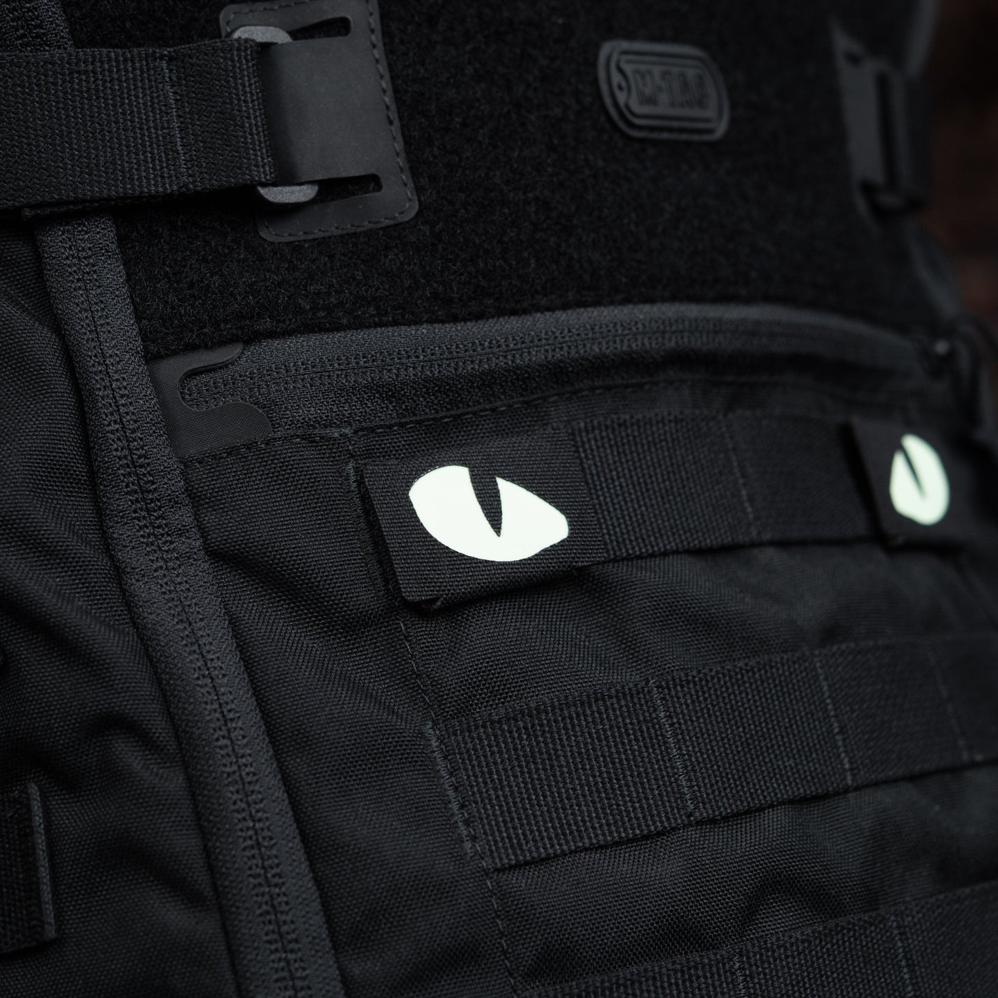 M-Tac patch Tiger Eyes Laser Cut (couple)