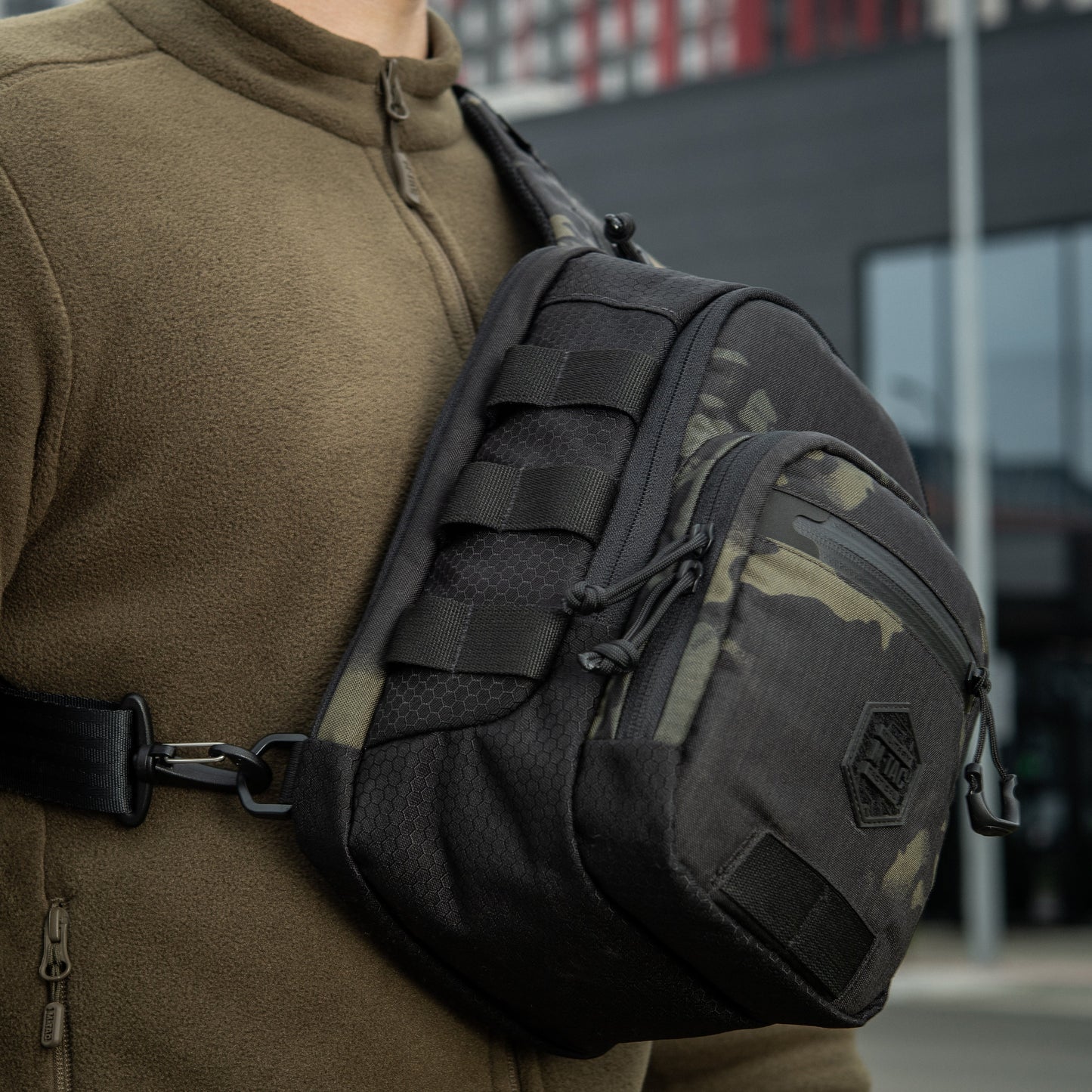 M-Tac Cross Bag Elite Hex Black