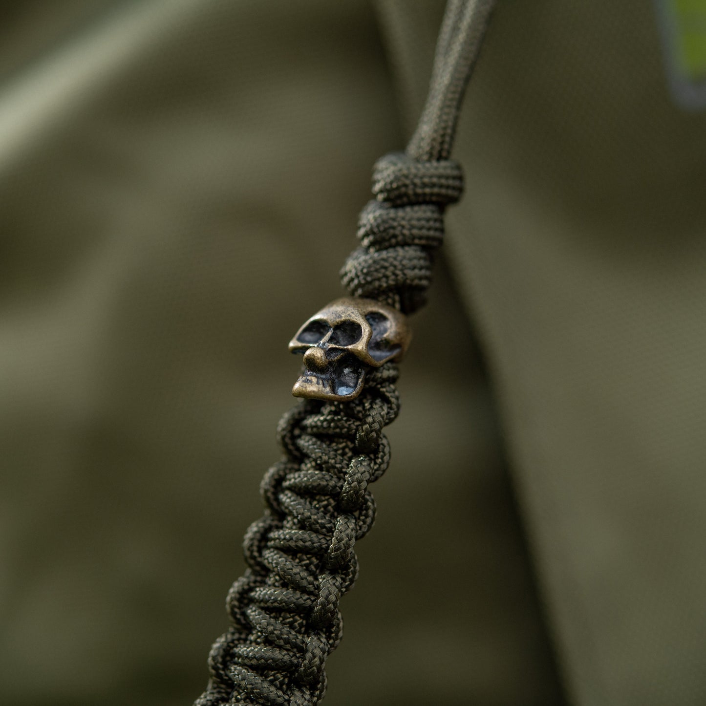 M-Tac Knife Lanyard Loopy Snake Skull