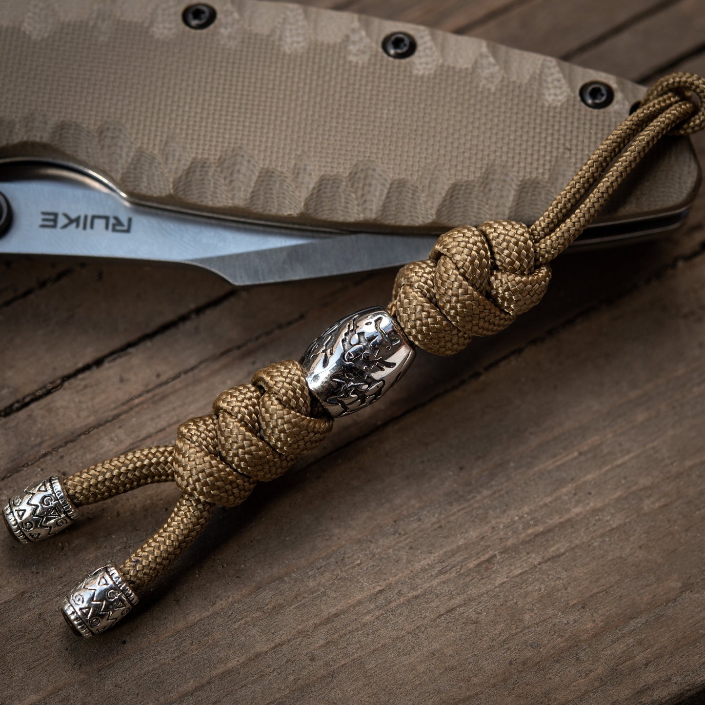 M-Tac Knife Lanyard Zeus Stainless Steel