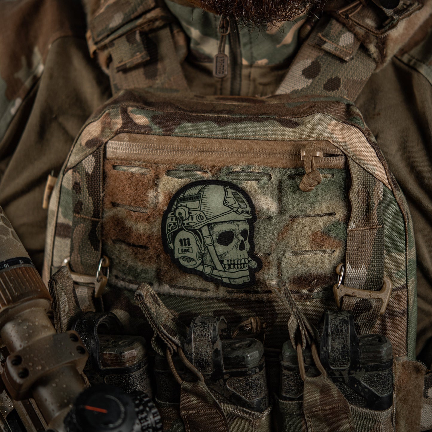 M-Tac patch Operator Skull