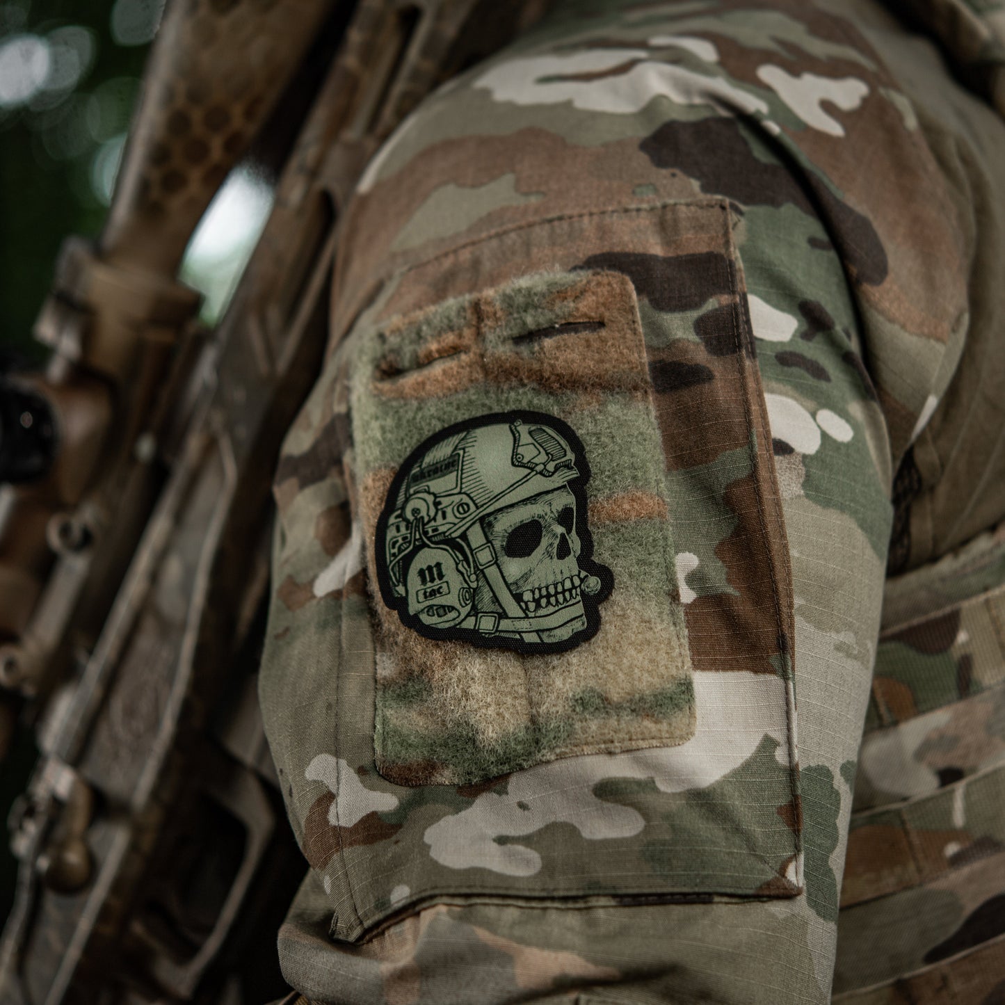 M-Tac patch Operator Skull