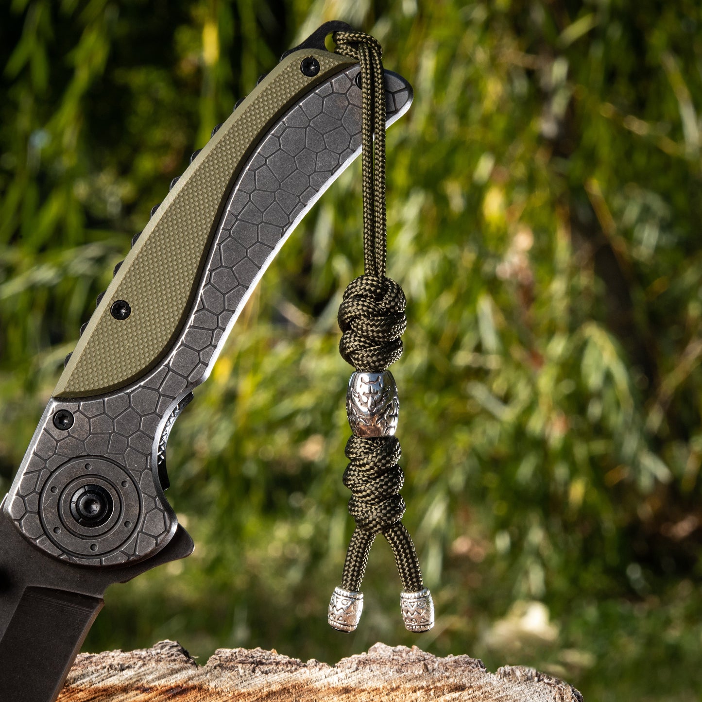 M-Tac Knife Lanyard Zeus Stainless Steel