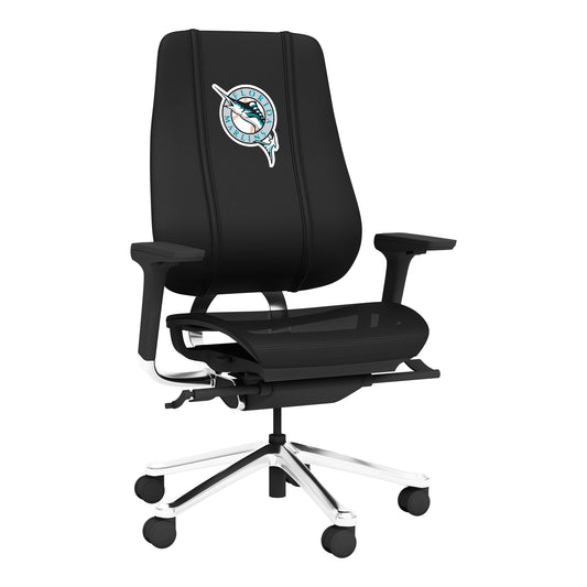 PhantomX Mesh Gaming Chair with Florida Marlins Cooperstown Primary