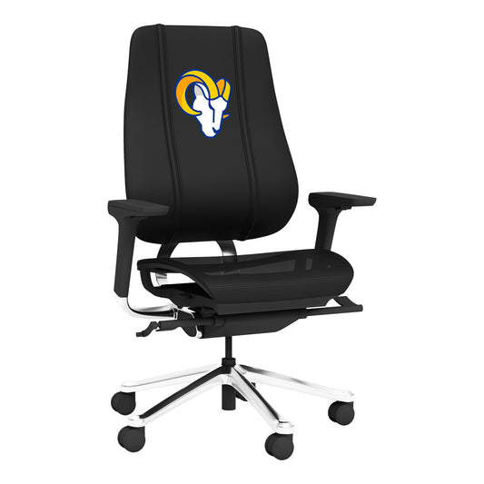 PhantomX Mesh Gaming Chair with  Los Angeles Rams Secondary Logo