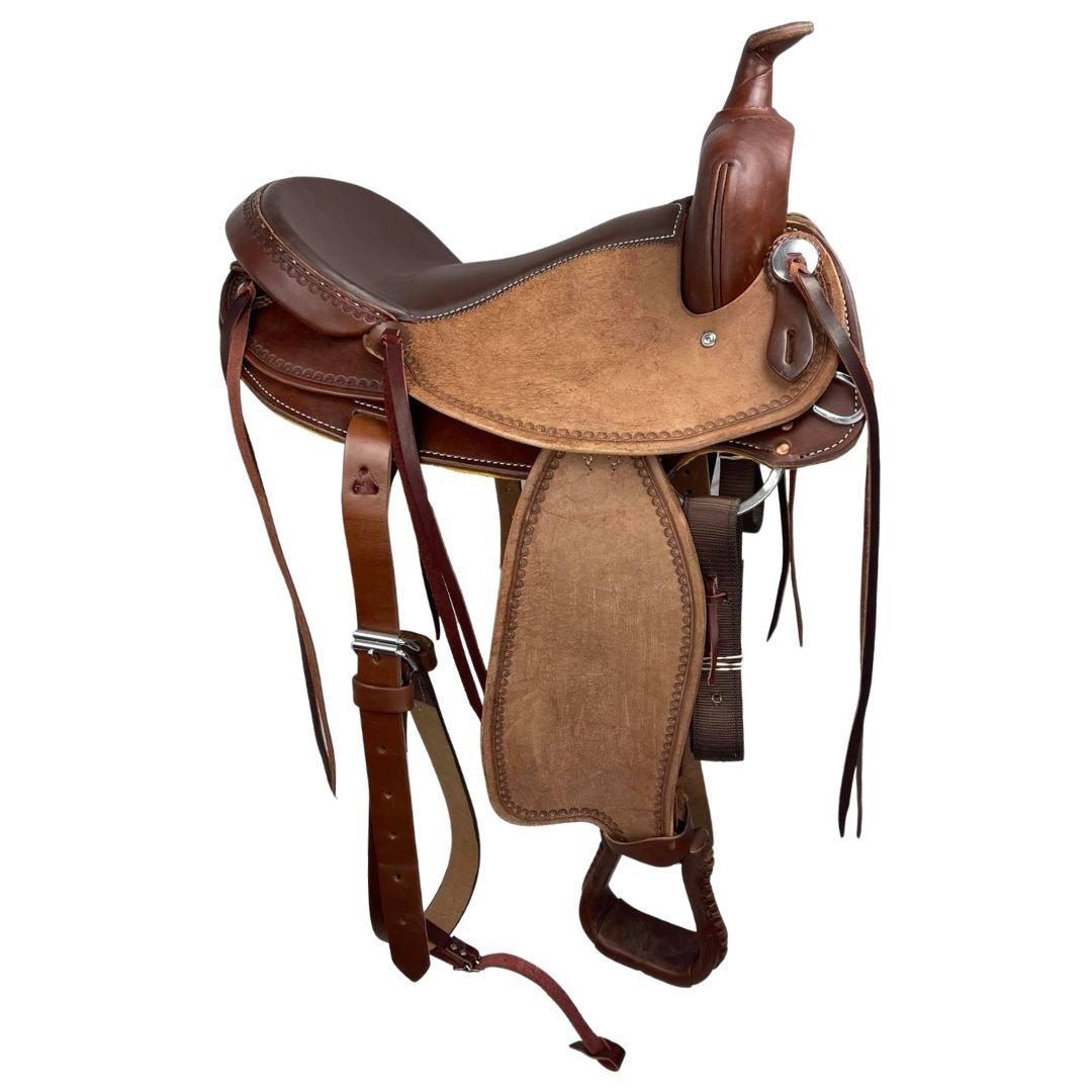 15" Bear Valley Mocha Cody Trail Saddle