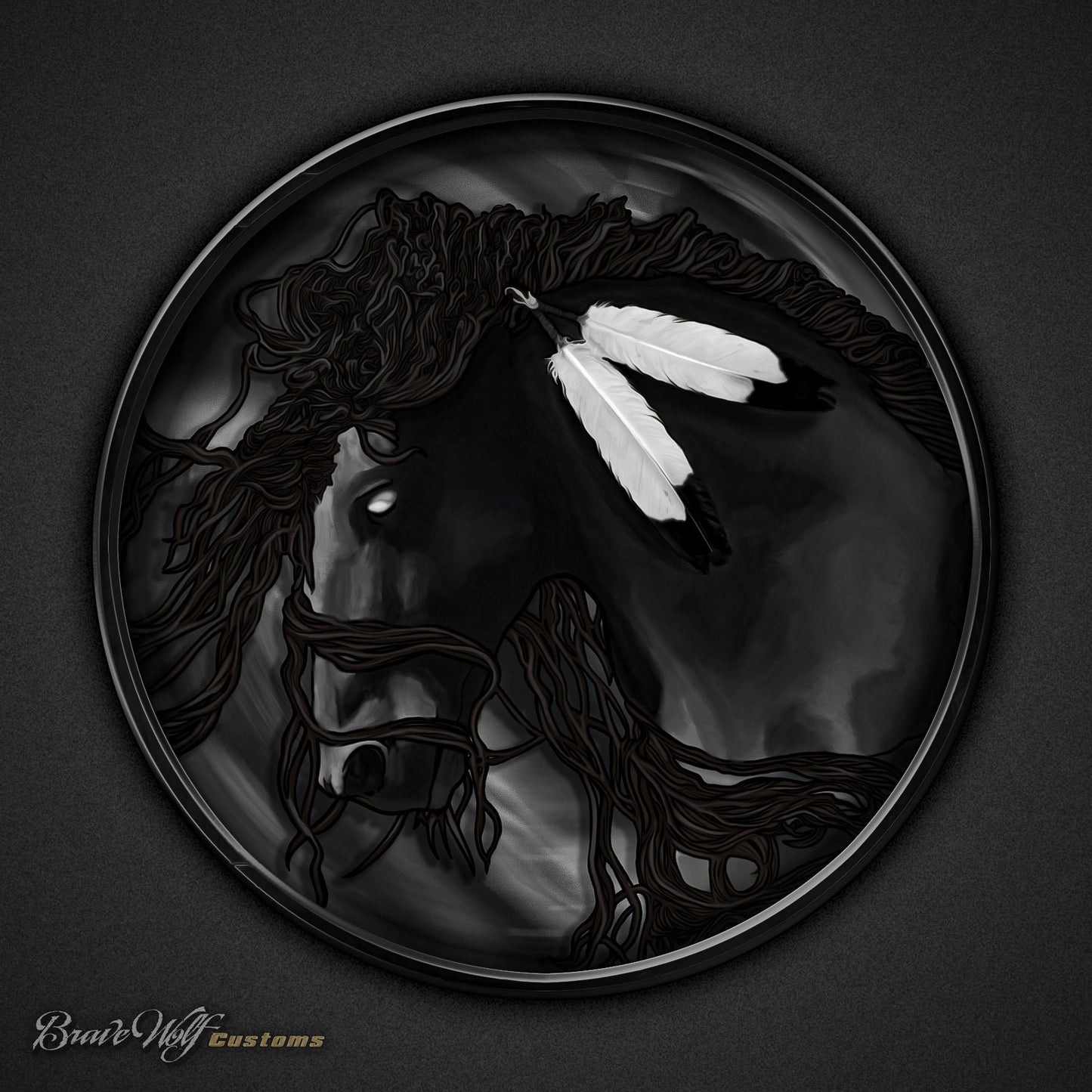 Dark Horse - 5 Inch Decal