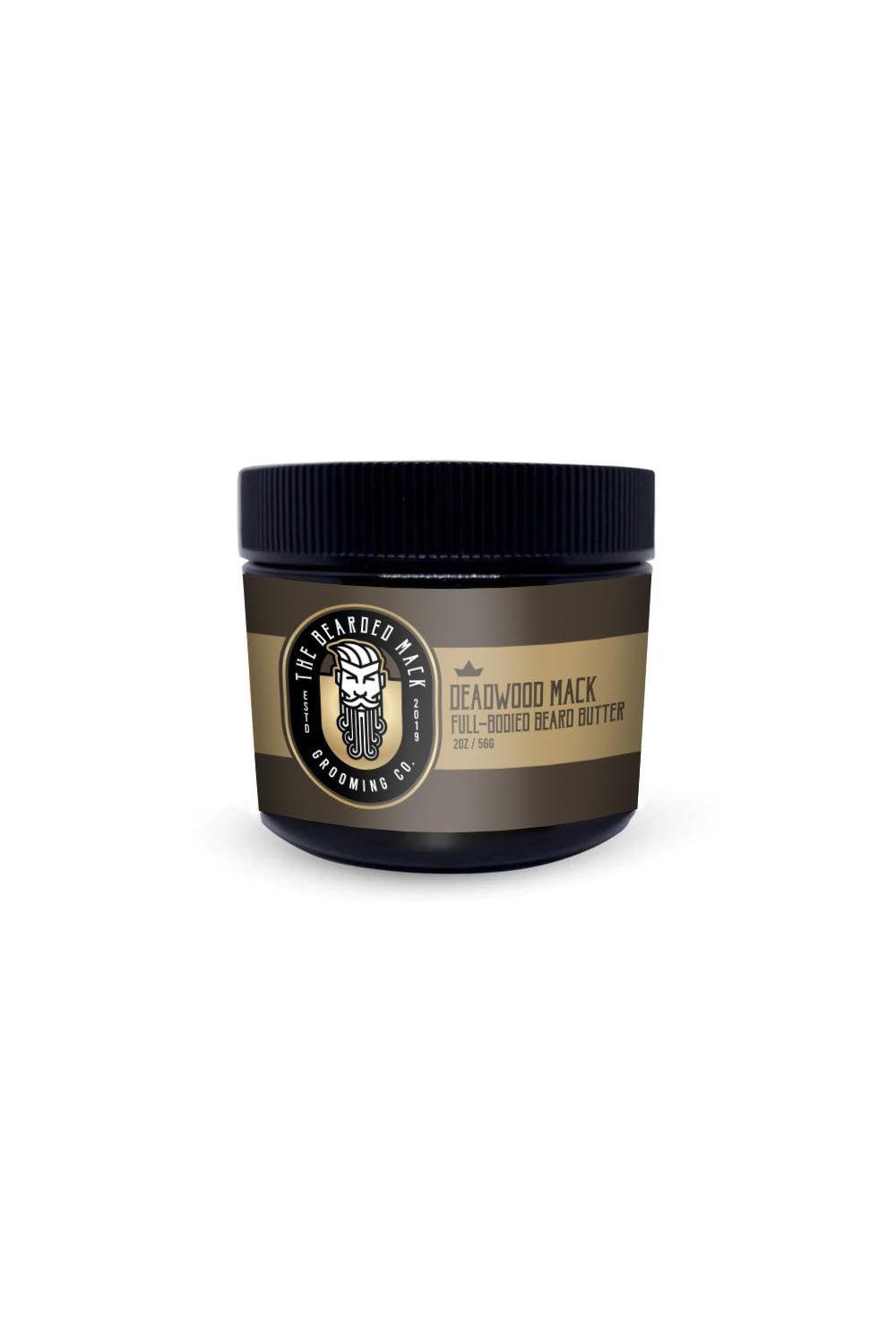 Deadwood Mack Beard Butter- Smooth Tobacco, Musk + Leather