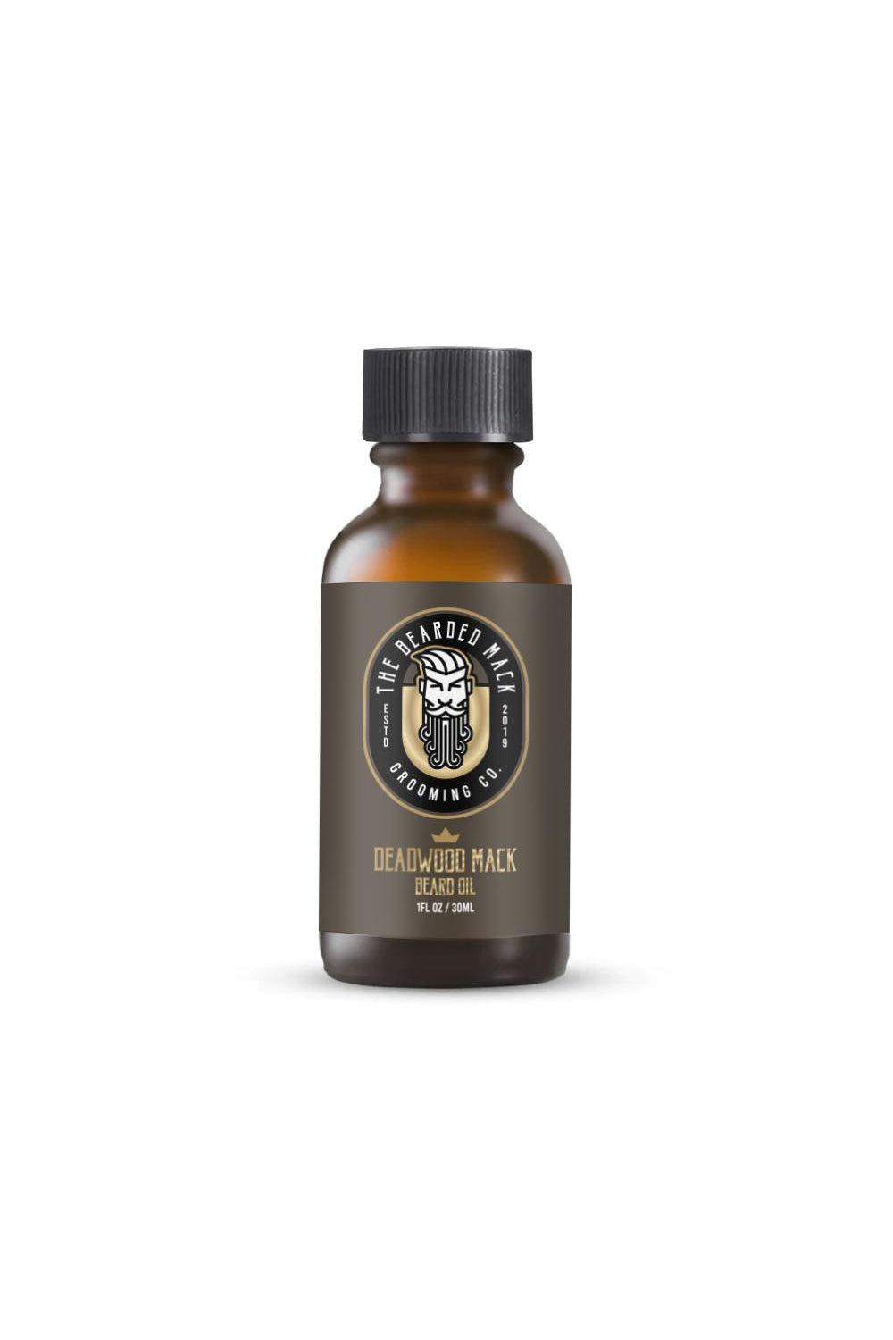 Deadwood Mack Beard Oil - Smooth Tobacco, Musk + Leather