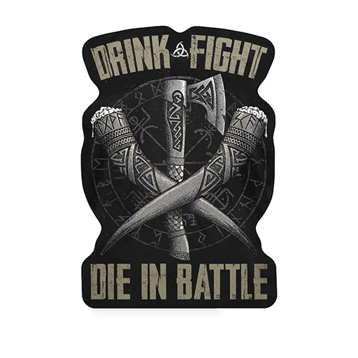 Die In Battle Magnet