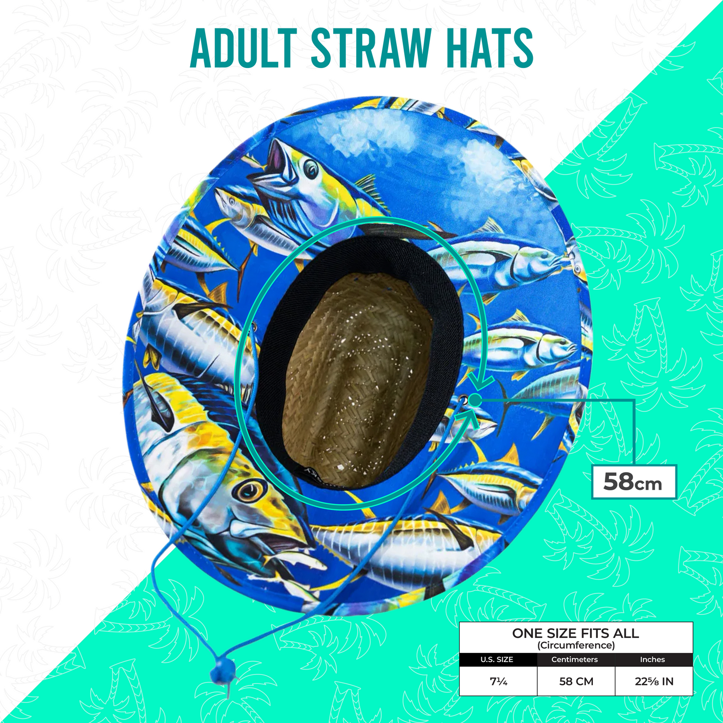 Salvador Knoll Yellowtail Straw Hat