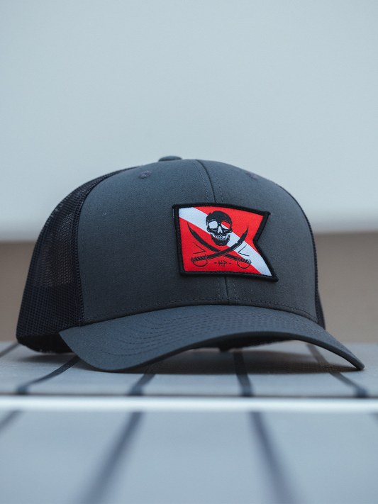 Diver Down Retro Trucker