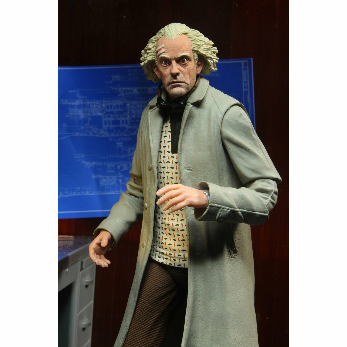 NECA Back to the Future 7" Scale Action Figure - Ultimate Doc Brown (1955)