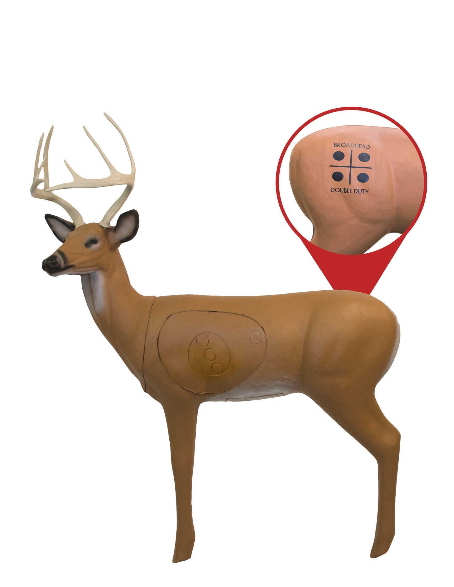 Pro Hunter Double Duty Buck Archery Target