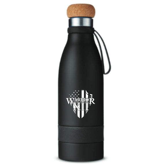 19oz Double Wall Vacuum Bottle With Cork Lid