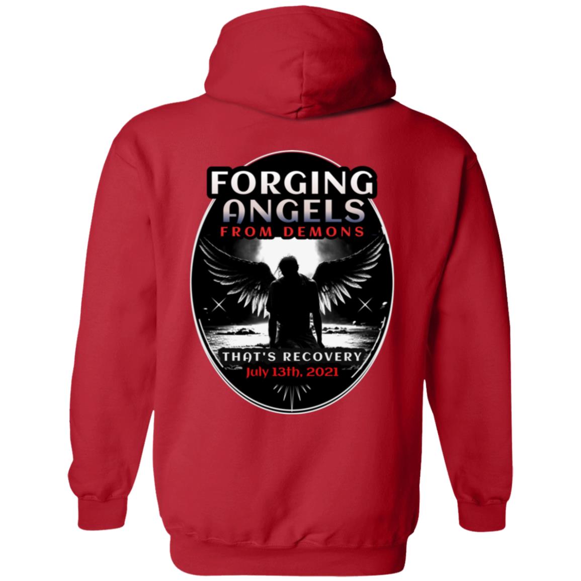 Custom Recovery Zip Hoodie | Inspiring Sobriety |  Forging Angels From Demons