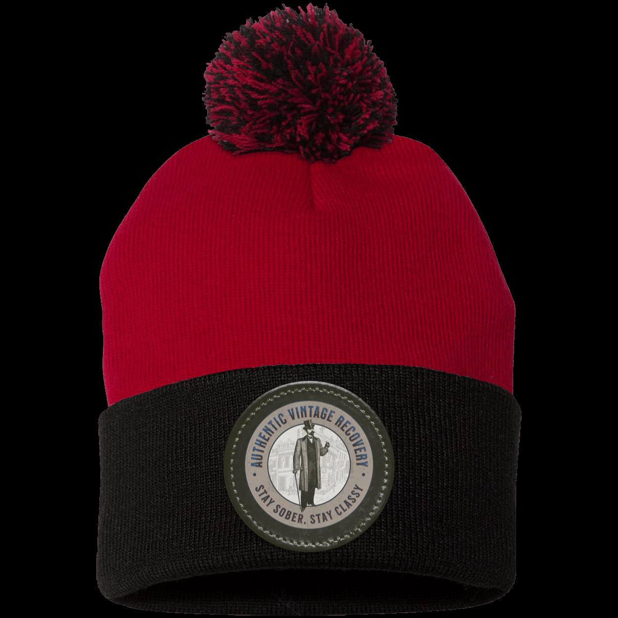 Recovery Pom Beanie | Inspiring Sobriety |  Stay Sober, Stay Classy