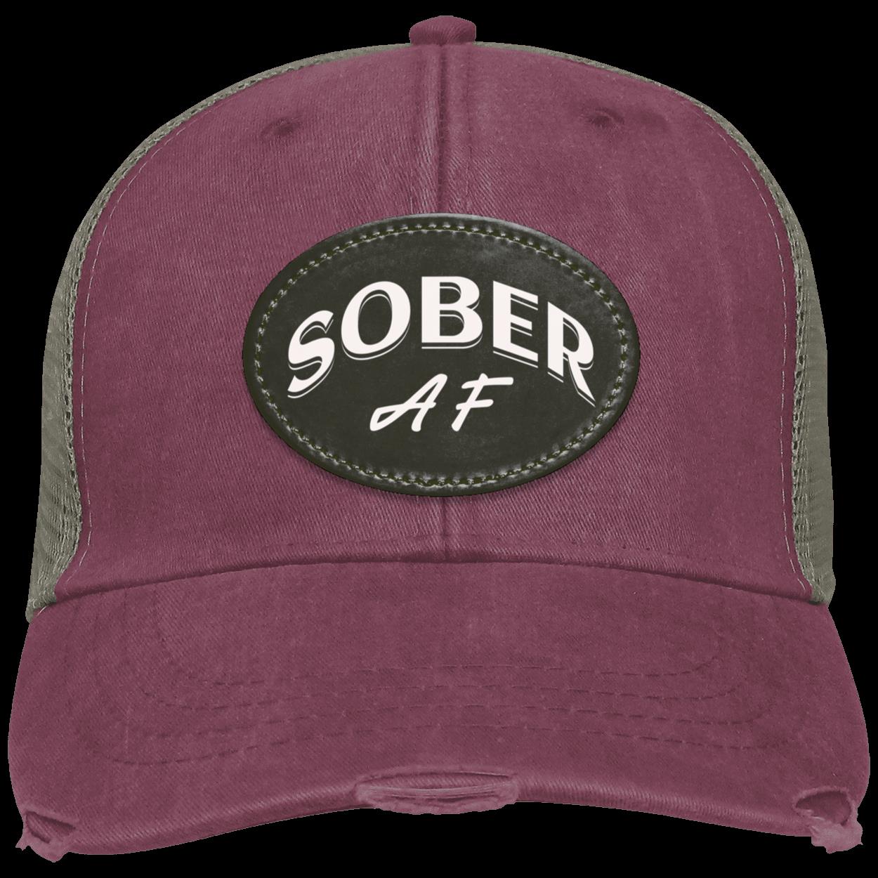 Recovery Distressed Hat | Inspiring Sobriety |  Sober AF