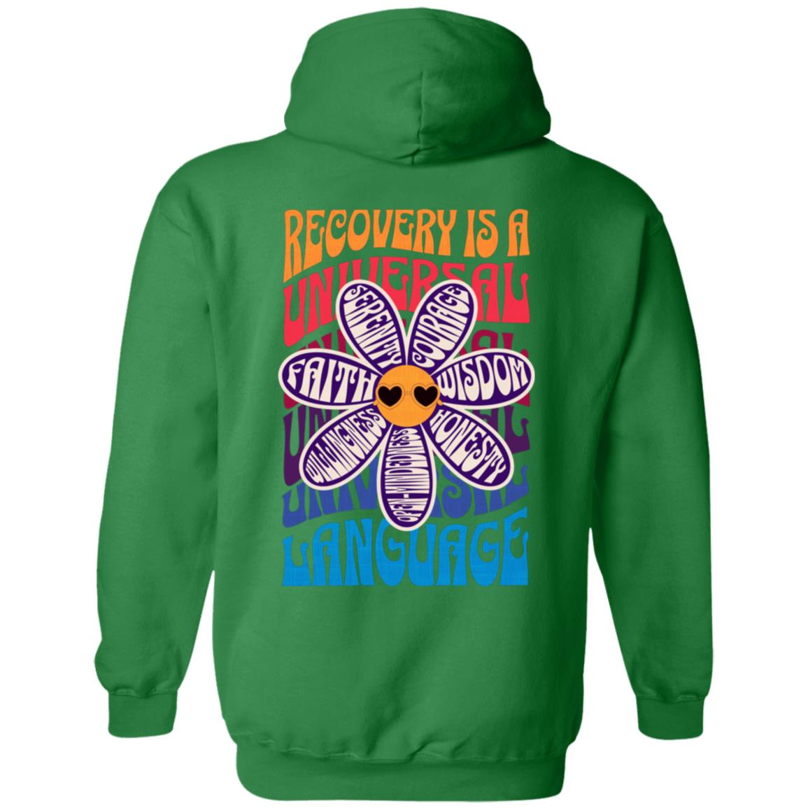 Recovery Zip Hoodie | Inspiring Sobriety |  Recovery is a Universal Language