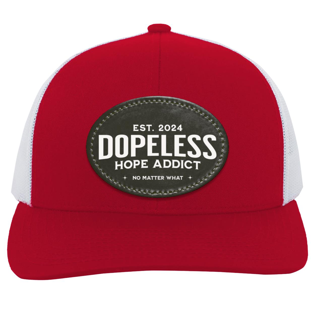 Custom Recovery Trucker Snapback Hat | Inspiring Sobriety |  Dopeless Hope Addict