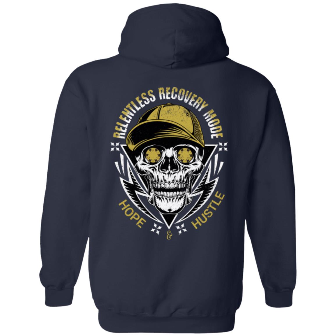 Recovery Zip Hoodie  | Inspiring Sobriety |  Relentless Recovery Mode