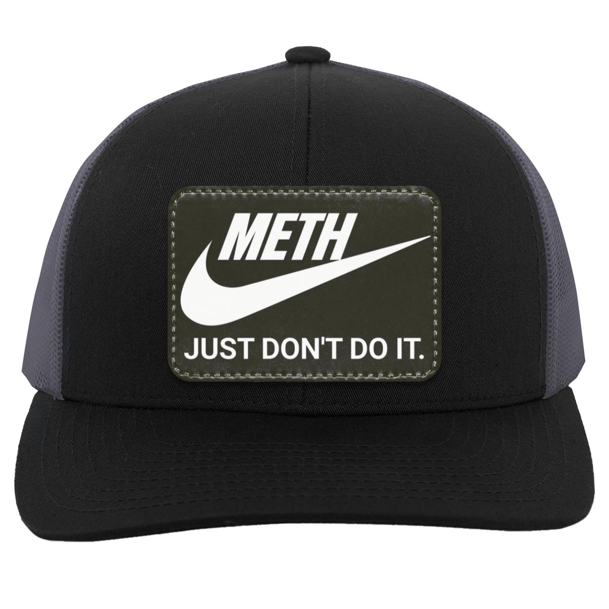 Recovery Trucker Snapback Hat | Inspiring Sobriety |  Meth Just Don't Do It