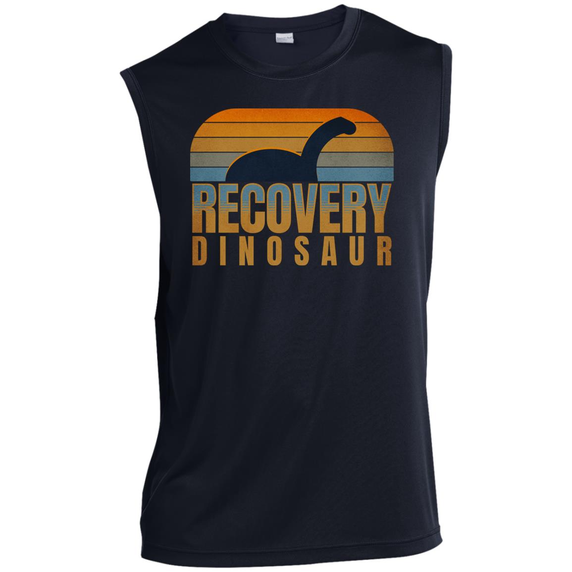 Mens Recovery Tank | Inspiring Sobriety |  Recovery Dinosaur