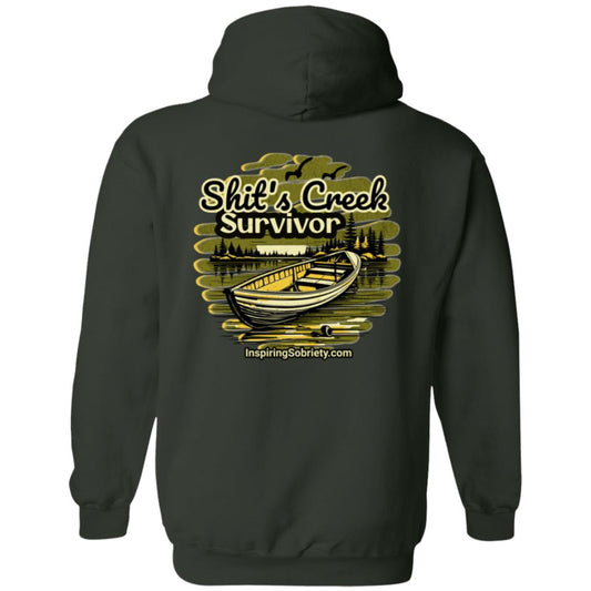 Recovery Zip Hoodie | Inspiring Sobriety |  Sh!t's Creek Survivor